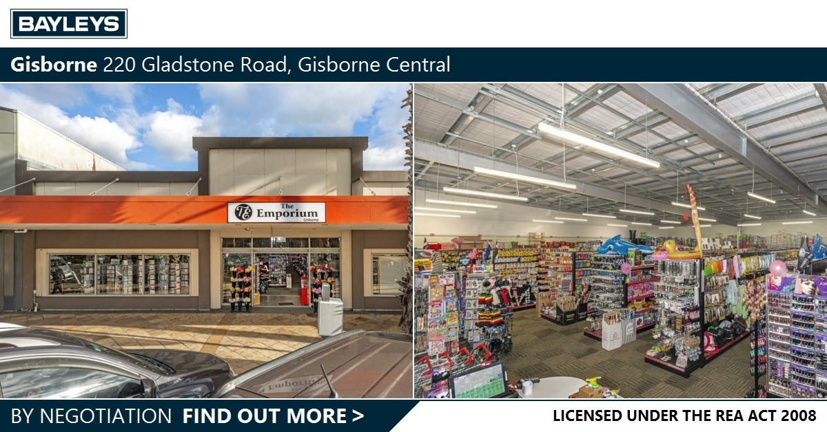 Commercial For Sale By Negotiation: 220 Gladstone Road, Gisborne ...