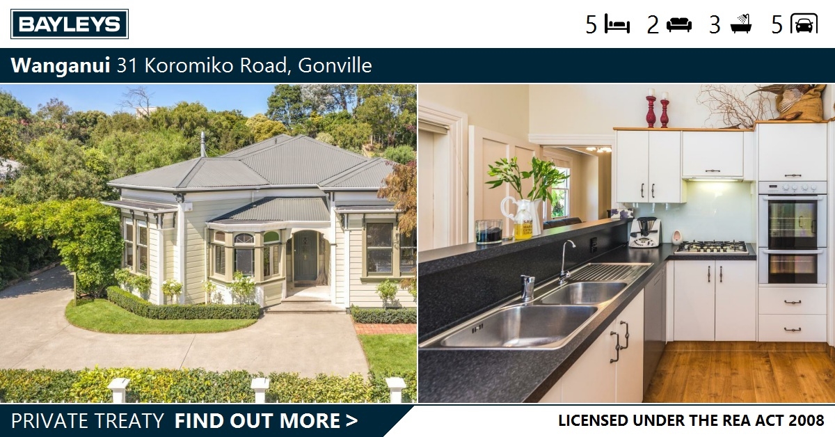 Residential For Sale by Negotiation 31 Koromiko Road, Gonville