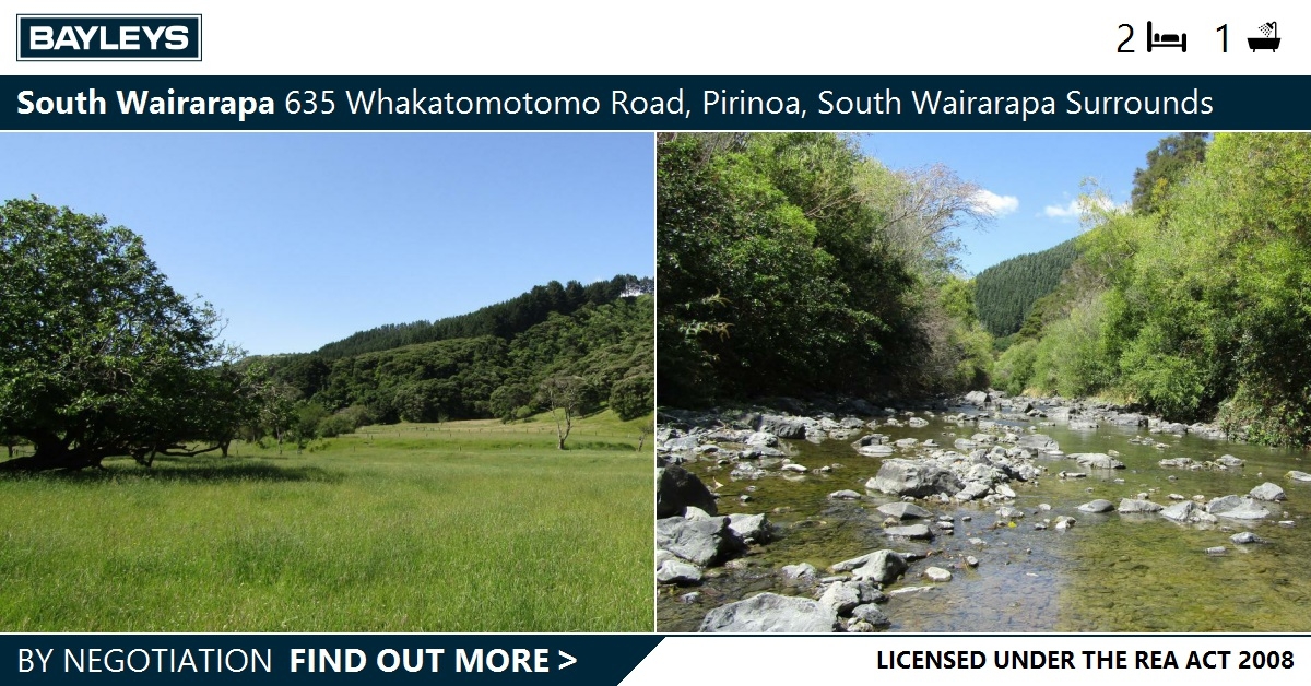 Lifestyle For Sale by Negotiation 635 Whakatomotomo Road, Pirinoa