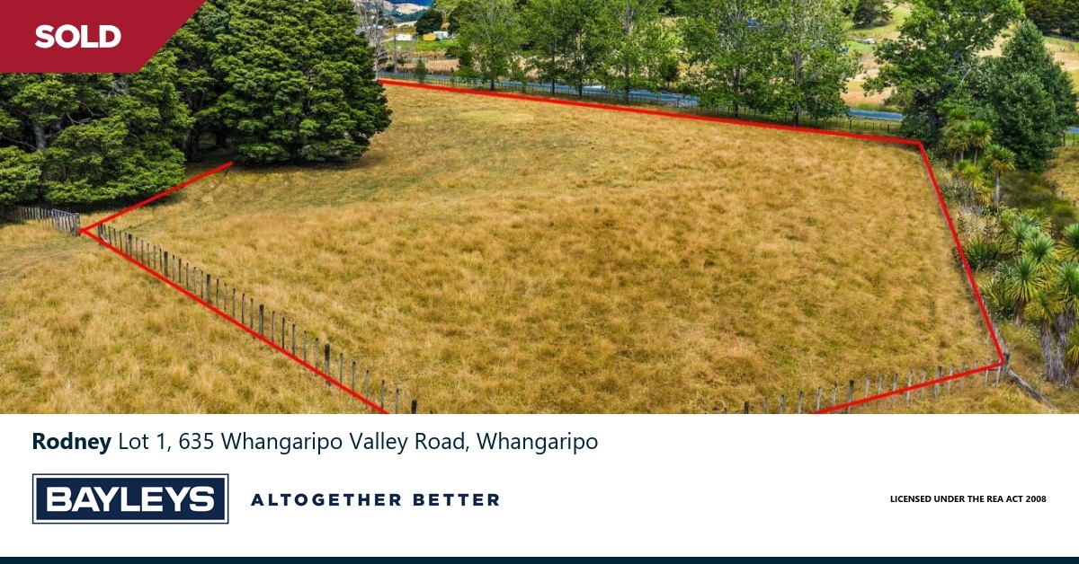 Residential Tender Lot 1, 635 Whangaripo Valley Road, Whangaripo