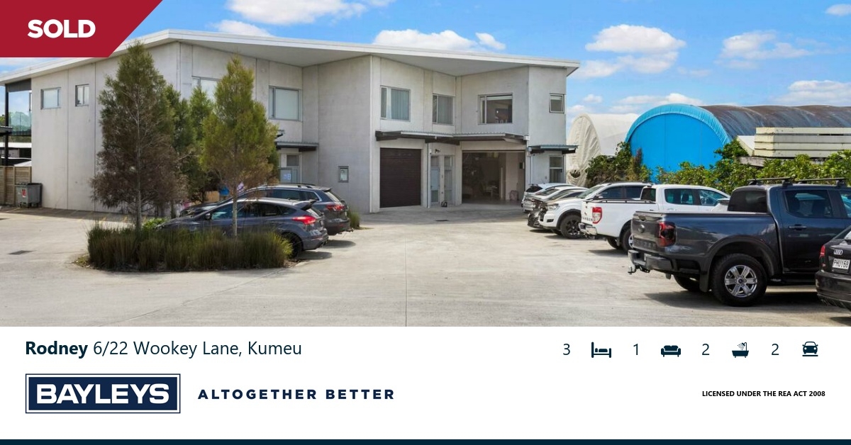 Residential Asking Price NZ$1,135,000: 6/22 Wookey Lane, Kumeu, Rodney ...