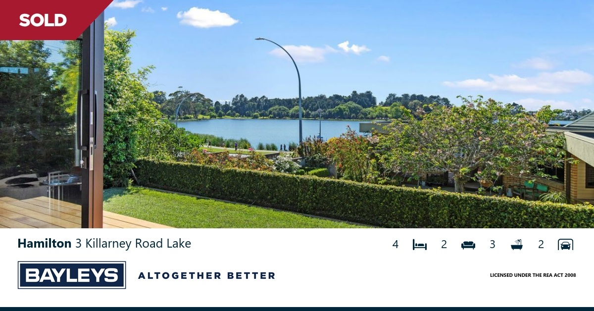 Residential Auction 3 Killarney Road, Hamilton Lake, Hamilton Bayleys