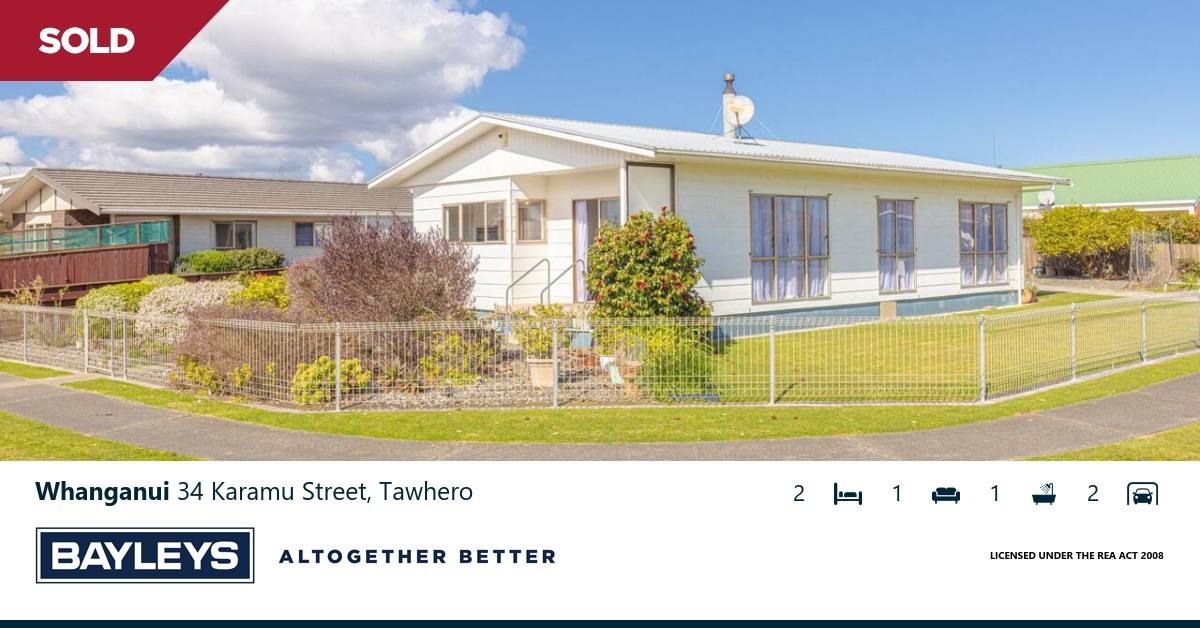 Residential Offers/Enquiries Over NZ$429,000: 34 Karamu Street, Tawhero ...