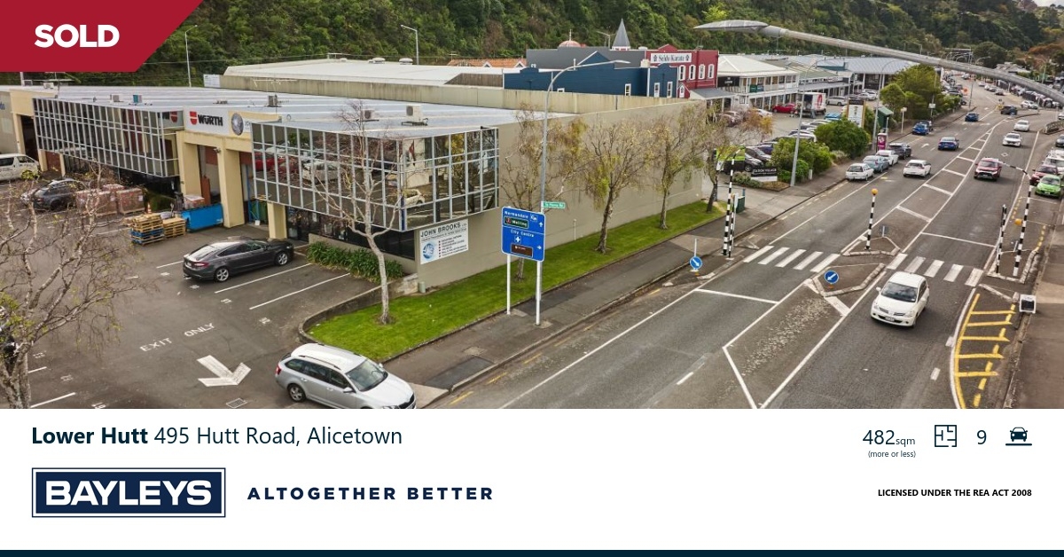 Commercial Auction 495 Hutt Road, Alicetown, Lower Hutt Bayleys