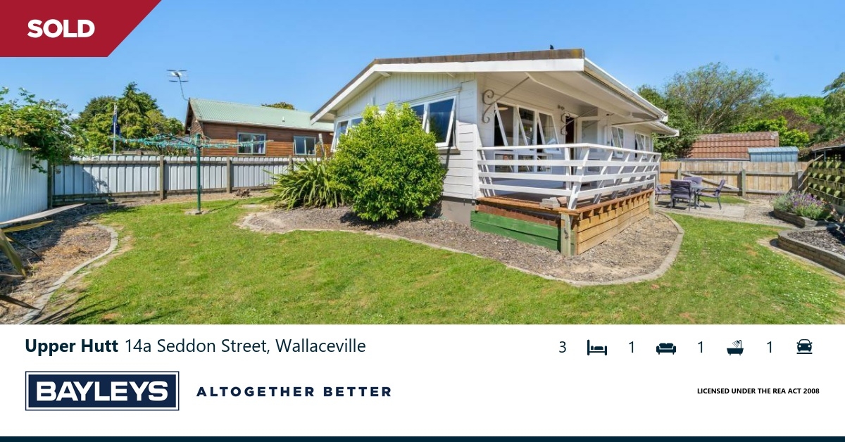 Residential For Sale by Negotiation: 14a Seddon Street, Wallaceville ...