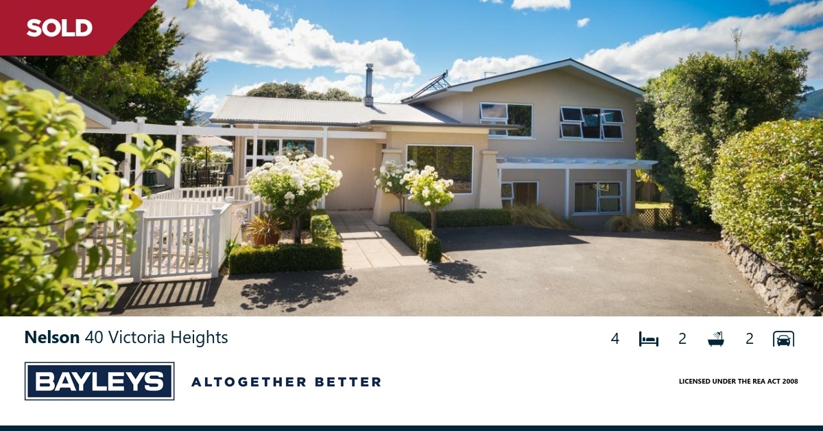 Family Home in Premium Location 40 Victoria Heights, Nelson City