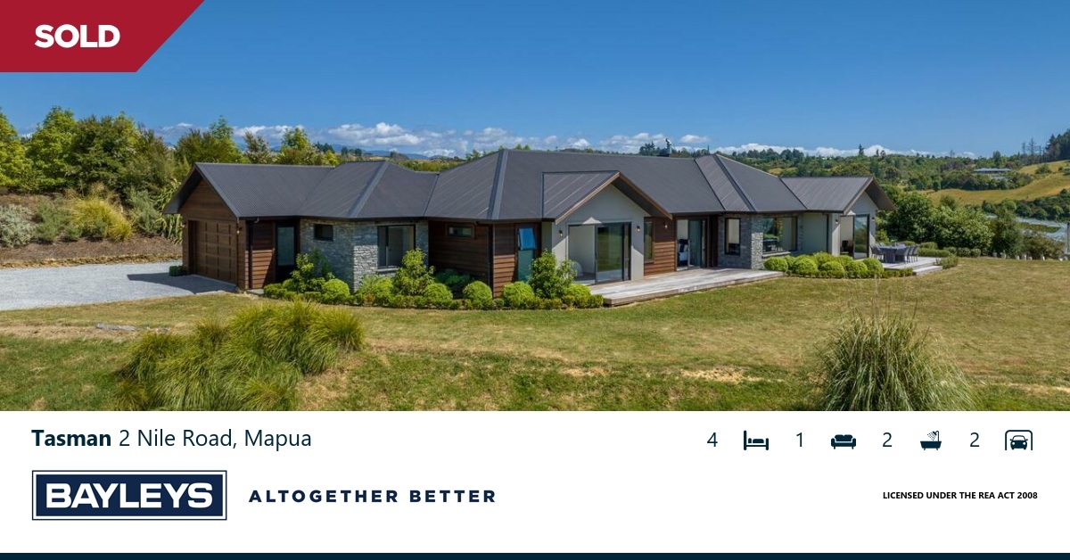 Residential Offers/Enquiries Over NZ$1,750,000: 2 Nile Road, Mapua ...