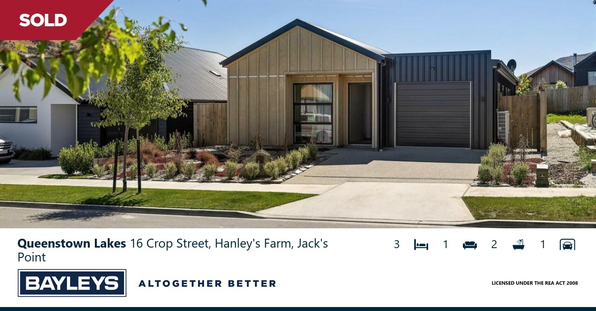 Residential Auction: 16 Crop Street, Hanley's Farm, Jack’s Point ...