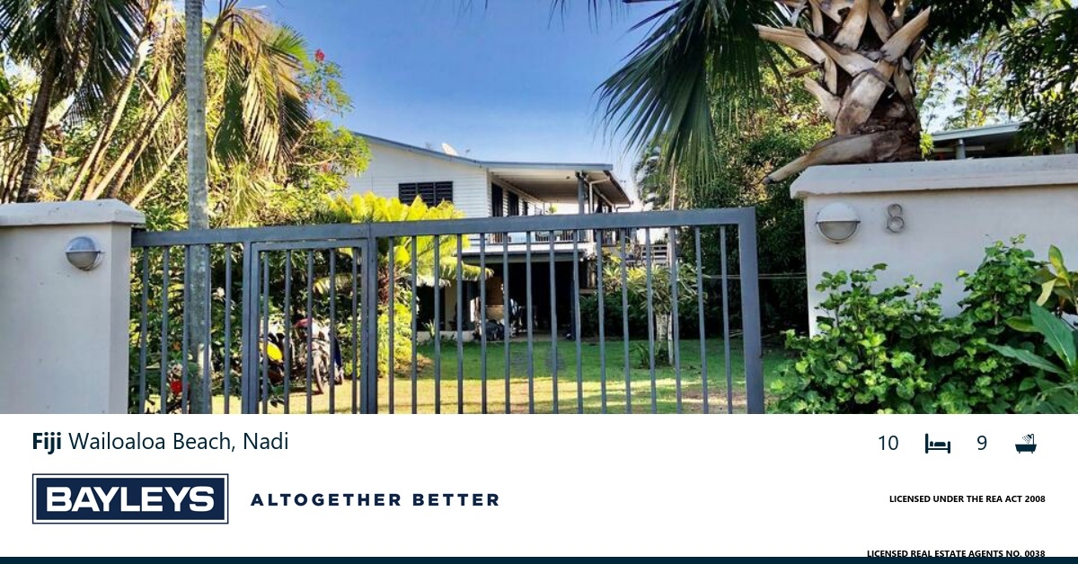 Residential Asking Price: Wailoaloa Beach, Fiji, Fiji | Bayleys